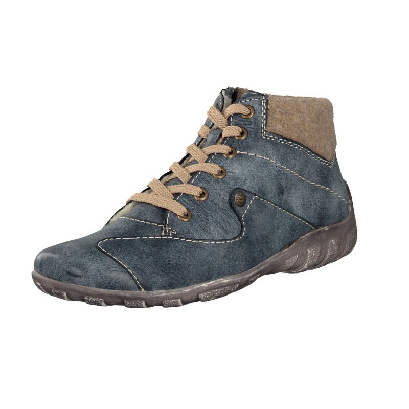 Botas Rieker L6510-14 Para Mulher - Azuis